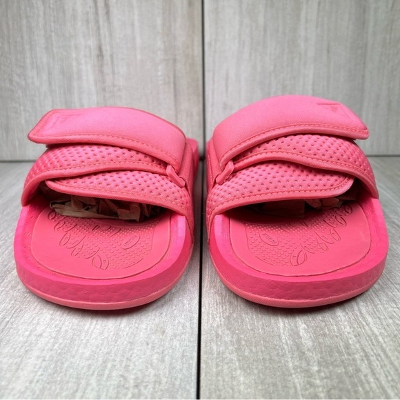 Adidas Pharrell Williams Chancletas HU Pink Sandals Shoe FV7289 Men’s Size 12 main image 11